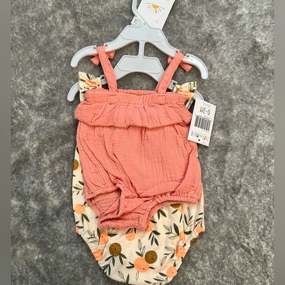 Baby Girl Summer Set Size 0-3 Months - Picture 1 of 2